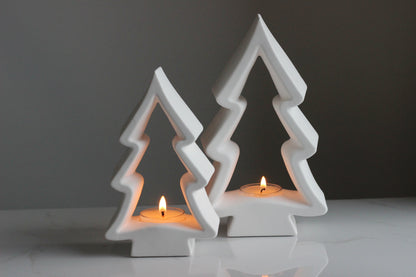 Christmas Tealight Tree Set